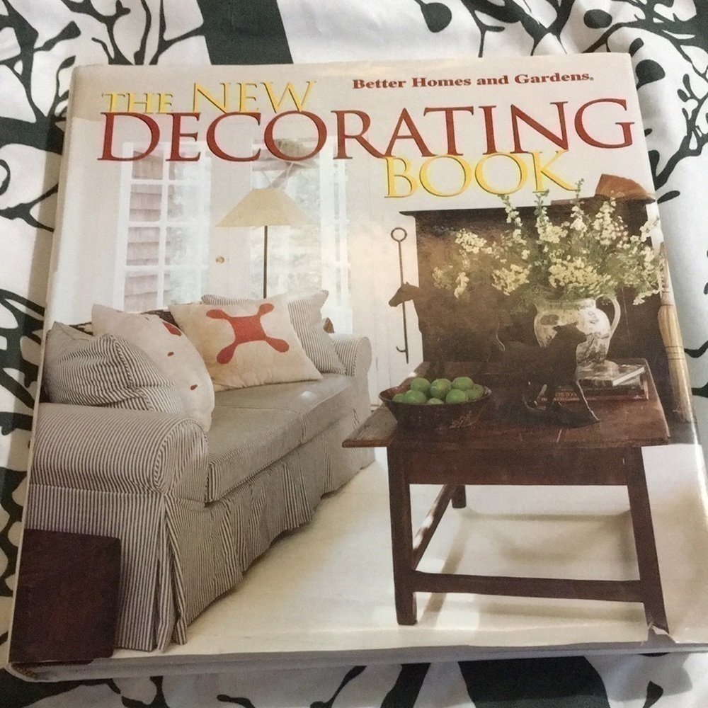 Vintage Better Homes & Gardens The New Decorating Book Hardcover 1997 90s Style
